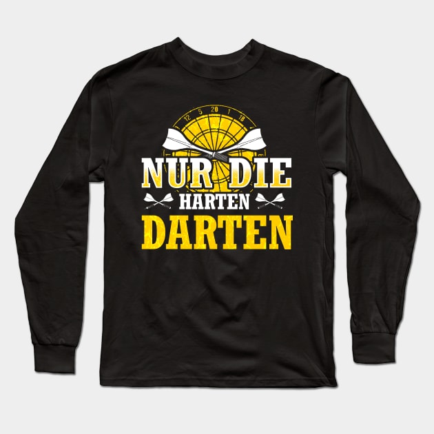 Darts and Beer Club Friends Team Players Gift Long Sleeve T-Shirt by MrTeee